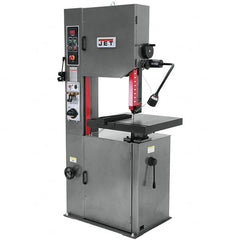 Jet - 14 Inch Throat Capacity, Variable Speed Pulley Vertical Bandsaw - 82 to 330 SFPM, 1 HP, Single Phase - Strong Tooling