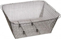 Graymills - 316 Stainless Steel Parts Washer Basket - 6" High x 13" Wide x 10" Long, Use with Ultrasonic Cleaners - Strong Tooling