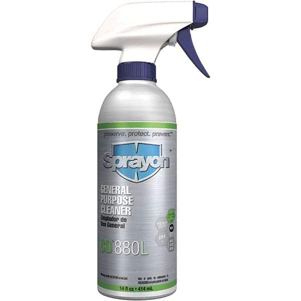 Sprayon - 14 oz Pump Sprayer All-Purpose Cleaner - Liquid, Ammonia - Strong Tooling