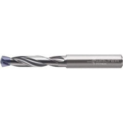 Walter-Titex - 10.1mm 140° Spiral Flute Solid Carbide Screw Machine Drill Bit - Strong Tooling