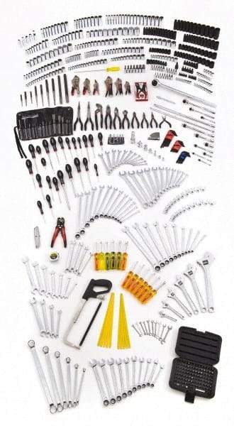 Blackhawk by Proto - 760 Piece 1/4, 3/8, 1/2 & 3/4" Drive Master Tool Set - Tools Only - Strong Tooling