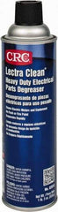 CRC - 19 Ounce Aerosol Electrical Grade Cleaner/Degreaser - 37,500 Volt Dielectric Strength, Nonflammable, Food Grade - Strong Tooling