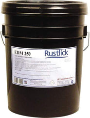 Rustlick - Rustlick EDM-250, 5 Gal Pail EDM/Dielectric Fluid - Straight Oil, For Electric Discharge Machining - Strong Tooling