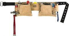 CLC - 29 to 49" Waist Apron - 12 Pocket, Tan, Leather - Strong Tooling