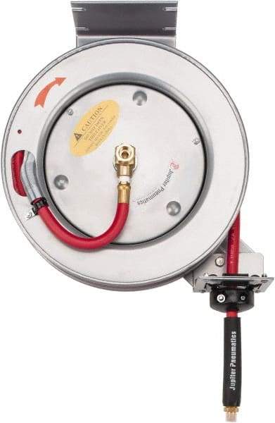 PRO-SOURCE - 25' Spring Retractable Hose Reel - 300 psi, Hose Included - Strong Tooling