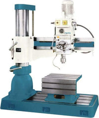 Clausing - 43.3" Swing, Geared Head Radial Arm Drill Press - 12 Speed, 3 hp, Three Phase - Strong Tooling