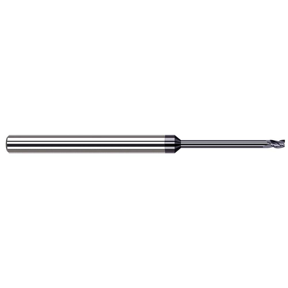 Harvey Tool - Square End Mills Mill Diameter (mm): 1.90 Mill Diameter (Decimal Inch): 0.0750 - Strong Tooling