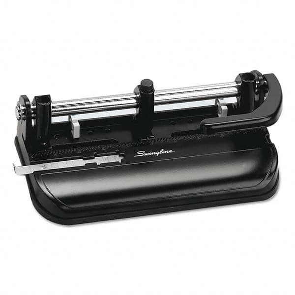 Swingline - Paper Punches Type: 32 Sheet Two-to-Seven Hole Punch Color: Black - Strong Tooling