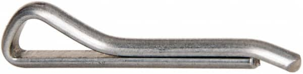 Value Collection - 7/64" Diam x 3/4" Long Hammerlock Cotter Pin - Grade 2, Zinc-Plated, Steel - Strong Tooling