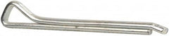 Made in USA - 1/4" Diam x 2-1/2" Long Hammerlock Cotter Pin - Grade 2, Zinc-Plated, Steel - Strong Tooling