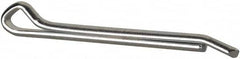 Made in USA - 3/8" Diam x 4" Long Hammerlock Cotter Pin - Grade 2, Zinc-Plated, Steel - Strong Tooling