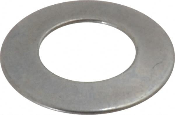 Gardner Spring - 1/4" Bolt, 0.255" ID, Grade 1074 Steel, Belleville Disc Spring - 1/2" OD, 0.034" High, 0.018" Thick - Strong Tooling