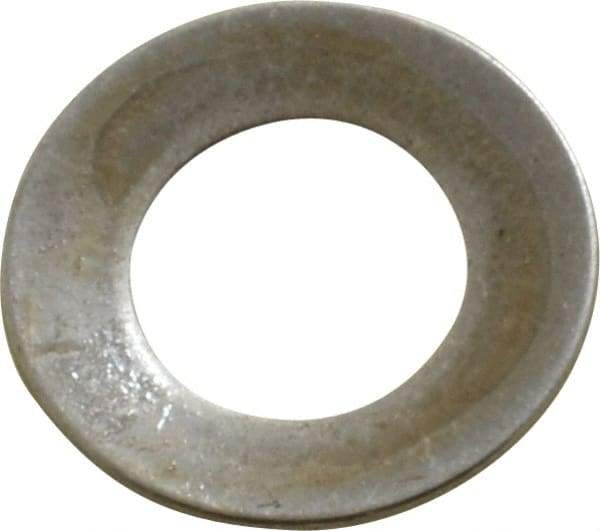 Gardner Spring - 1/4" Bolt, 0.255" ID, Grade 1074 Steel, Belleville Disc Spring - 1/2" OD, 0.036" High, 0.022" Thick - Strong Tooling