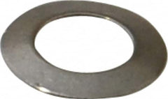 Gardner Spring - 1/8" Bolt, 1/8" ID, Grade 302 Stainless Steel, Belleville Disc Spring - 1/4" OD, 0.017" High, 0.009" Thick - Strong Tooling