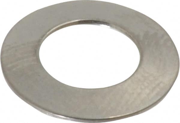 Gardner Spring - 1/4" Bolt, 0.255" ID, Grade 302 Stainless Steel, Belleville Disc Spring - 1/2" OD, 0.034" High, 0.018" Thick - Strong Tooling