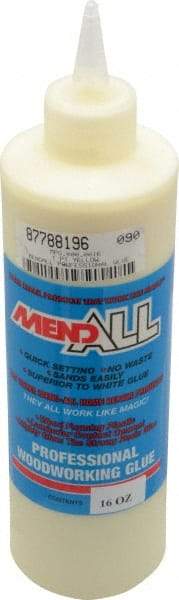 MendAll - 16 oz Bottle Yellow Wood Glue - Strong Tooling