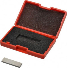 SPI - 0.1006" Rectangular Steel Gage Block - Accuracy Grade AS-1, Includes NIST Traceability Certification - Strong Tooling