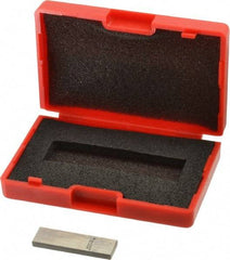 SPI - 0.1008" Rectangular Steel Gage Block - Accuracy Grade AS-1, Includes NIST Traceability Certification - Strong Tooling