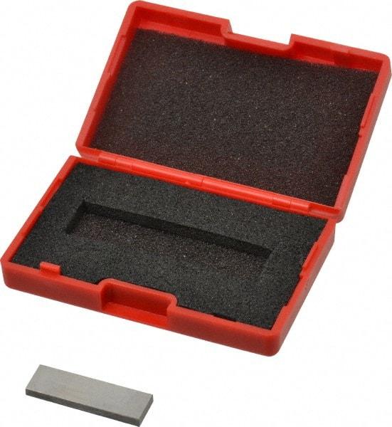 SPI - 0.108" Rectangular Steel Gage Block - Accuracy Grade AS-1, Includes NIST Traceability Certification - Strong Tooling