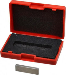 SPI - 0.125" Rectangular Steel Gage Block - Accuracy Grade AS-1, Includes NIST Traceability Certification - Strong Tooling