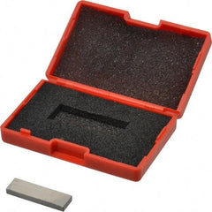 SPI - 0.128" Rectangular Steel Gage Block - Accuracy Grade AS-1, Includes NIST Traceability Certification - Strong Tooling