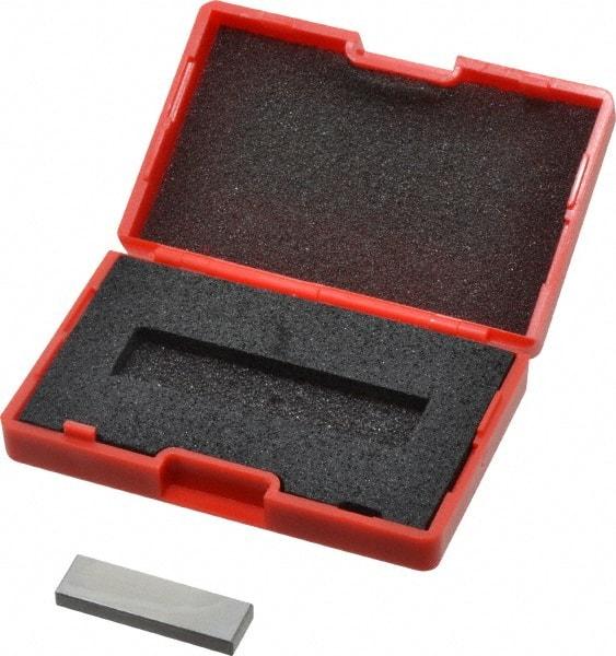 SPI - 0.137" Rectangular Steel Gage Block - Accuracy Grade AS-1, Includes NIST Traceability Certification - Strong Tooling