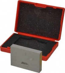 SPI - 2" Rectangular Steel Gage Block - Accuracy Grade AS-1, Includes NIST Traceability Certification - Strong Tooling