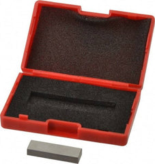 SPI - 0.18" Rectangular Steel Gage Block - Accuracy Grade AS-1, Includes NIST Traceability Certification - Strong Tooling