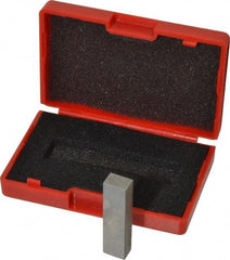 SPI - 0.25" Rectangular Steel Gage Block - Accuracy Grade AS-1, Includes NIST Traceability Certification - Strong Tooling