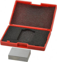 SPI - 0.95" Rectangular Steel Gage Block - Accuracy Grade AS-1, Includes NIST Traceability Certification - Strong Tooling