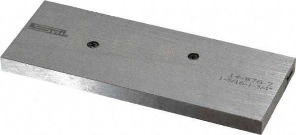 SPI - 1-5/16 to 1-3/4" Adjustable Parallel - 4-3/16" Long x 9/32" Thick - Strong Tooling