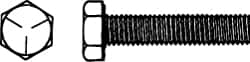 Made in North America - 1-1/8 - 7 UNC, 2" Length Under Head Hex Head Cap Screw - Strong Tooling