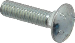 Value Collection - 5/16-18 UNC 1-1/4" Length Under Head, Standard Square Neck, Carriage Bolt - Grade 2 Steel, Zinc-Plated Finish - Strong Tooling