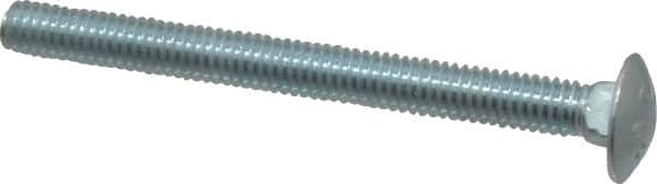 Value Collection - 5/16-18 UNC 3-1/2" Length Under Head, Standard Square Neck, Carriage Bolt - Grade 2 Steel, Zinc-Plated Finish - Strong Tooling