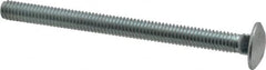 Value Collection - 5/16-18 UNC 4" Length Under Head, Standard Square Neck, Carriage Bolt - Grade 2 Steel, Zinc-Plated Finish - Strong Tooling