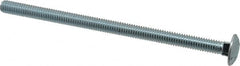 Value Collection - 5/16-18 UNC 5-1/2" Length Under Head, Standard Square Neck, Carriage Bolt - Grade 2 Steel, Zinc-Plated Finish - Strong Tooling