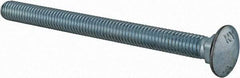 Value Collection - 3/8-16 UNC 4-1/2" Length Under Head, Standard Square Neck, Carriage Bolt - Grade 2 Steel, Zinc-Plated Finish - Strong Tooling