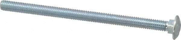 Value Collection - 3/8-16 UNC 6" Length Under Head, Standard Square Neck, Carriage Bolt - Grade 2 Steel, Zinc-Plated Finish - Strong Tooling