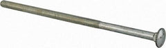 Value Collection - 3/8-16 UNC 9" Length Under Head, Standard Square Neck, Carriage Bolt - Grade 2 Steel, Zinc-Plated Finish - Strong Tooling