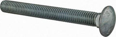 Value Collection - 1/2-13 UNC 4-1/2" Length Under Head, Standard Square Neck, Carriage Bolt - Grade 2 Steel, Zinc-Plated Finish - Strong Tooling