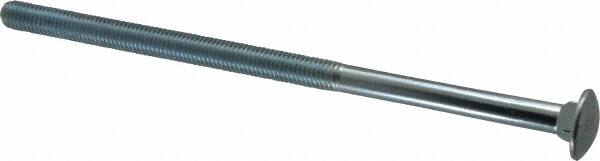 Value Collection - 1/2-13 UNC 10" Length Under Head, Standard Square Neck, Carriage Bolt - Grade 2 Steel, Zinc-Plated Finish - Strong Tooling