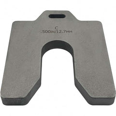 Maudlin Products - Metal Shim Stock Type: Slotted Shim Material: Stainless Steel - Strong Tooling