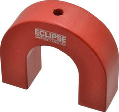 Eclipse - 1/4" Hole Diam, 3" Overall Width, 15/16" Deep, 2-1/2" High, Alnico Power Magnets - 1,022°Fahrenheit Max Operating Temp - Strong Tooling