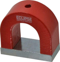 Eclipse - 3/16" Hole Diam, 2-3/16" Overall Width, 15/16" Deep, 1-13/16" High, Alnico Power Magnets - 1,022°Fahrenheit Max Operating Temp - Strong Tooling