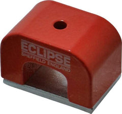 Eclipse - 1 Hole, 3/16" Hole Diam, 1" Overall Width, 1-37/64" Deep, 1" High, Alnico Power Magnets - 0.39" Pole Width, 550°C Max Operating Temp, Grade 5 Alnico - Strong Tooling