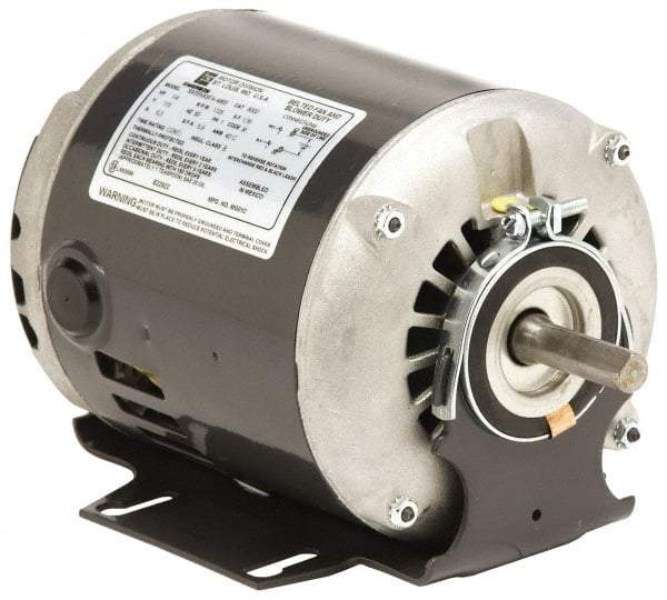 US Motors - 1/4 hp, ODP Enclosure, Auto Thermal Protection, 1,725 RPM, 115 Volt, 60 Hz, Industrial Electric AC/DC Motor - Size 48 Frame, Cradle/Stud Mount, 2 Speed, Ball Bearings, 5.1/3.9 Full Load Amps, B Class Insulation, CCW Lead End Rev - Strong Tooling