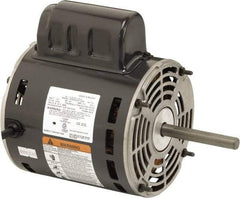 US Motors - 1/3 hp, ODP Enclosure, Auto Thermal Protection, 1,650 RPM, 115 Volt, 60 Hz, Industrial Electric AC/DC Motor - Size 48 Frame, Stud Mount, 1 Speed, Ball Bearings, 4.0 Full Load Amps, B Class Insulation, CW Lead End - Strong Tooling