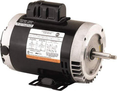 US Motors - 1/2 hp, ODP Enclosure, Auto Thermal Protection, 1,725 RPM, 115/208-230 Volt, 60 Hz, Industrial Electric AC/DC Motor - Size 56 Frame, C-Face Mount, 1 Speed, Ball Bearings, 8.9/4.4-4.5 Full Load Amps, B Class Insulation, Reversible - Strong Tooling