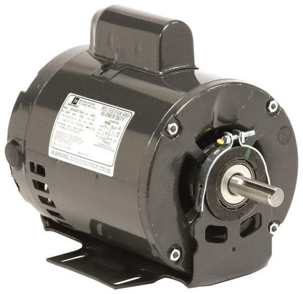 US Motors - 1/3 hp, ODP Enclosure, No Thermal Protection, 1,725 RPM, 208-230/460 Volt, 60 Hz, Three Phase Standard Efficient Motor - Size 56 Frame, Cradle/Stud Mount, 1 Speed, Ball Bearings, 1.5-1.6/0.81 Full Load Amps, B Class Insulation, Reversible - Strong Tooling