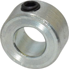 Climax Metal Products - 5/16" Bore, Steel, Set Screw Shaft Collar - 5/8" Outside Diam, 5/16" Wide - Strong Tooling